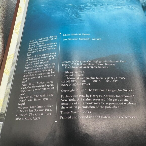 National Geographic Society 100 Years Of Adventure And Discovery Hardcover Book - Picture 8 of 14